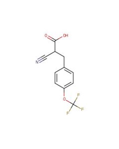 Astatech 2-CYANO-3-(4-TRIFLUOROMETHOXYPHENYL)PROPIONIC ACID; 1G; Purity 97%; MDL-MFCD09800433